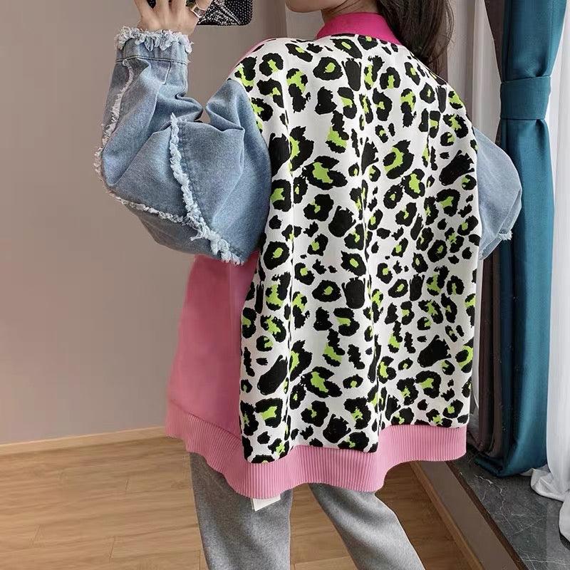 Yami Patchwork Denim Jacket In Multicolor