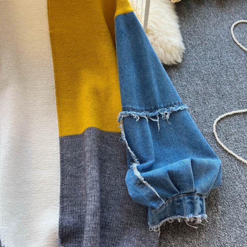 Dora Quirky Statement Sweatshirt In Multicolor