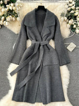 Catrina Winter Shrug With Belt In Black