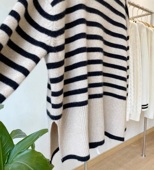Lulu Striped Sweaters