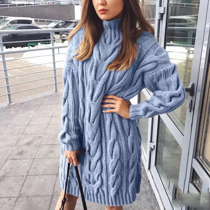 Sertha Luxury Woolen Dress